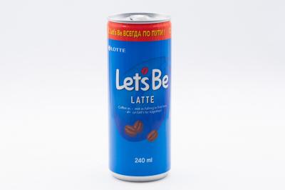 Кофе Let's be в банках Latte 240 мл