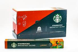 Кофе в капсулах Starbucks Nespresso Breakfast Blend 10 кап. 56 гр