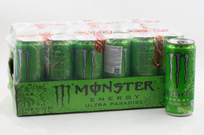 Напиток энергетический Monster со вкусом киви и яблока, без сахара (Китай) 330мл ж/б