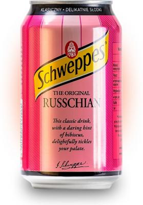 Напиток сильногаз. б/а Schweppes Russchian 330 мл ж/б