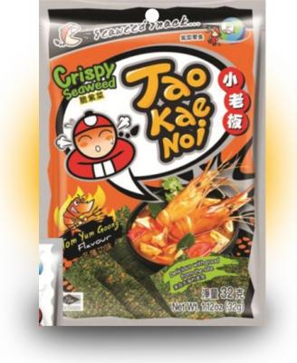 TAO KAE NOI Crispy Seaweed TomYum Goong Flavour суп Том Юм Гунг 32 грамма