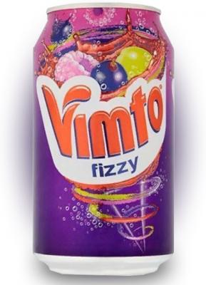 Напиток газированный Vimto fizzy Original Sugar Reduction 330 мл