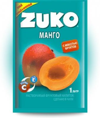 Растворимый напиток ZUKO Манго 25 грамм